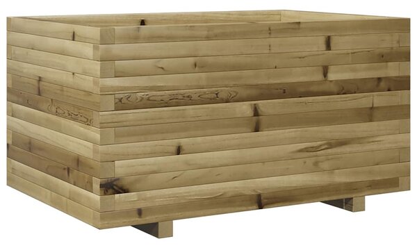 VidaXL impregnált fenyőfa kerti virágláda 90 x 60 x 49,5 cm