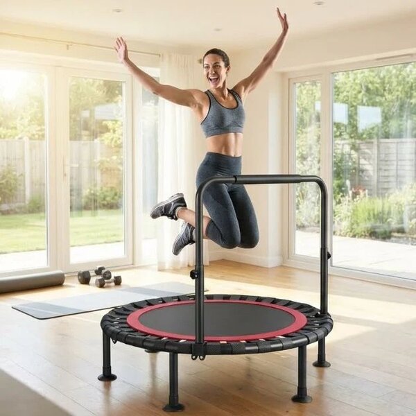 Bouncepro™ összecsukható Trambulin állítható Korláttal