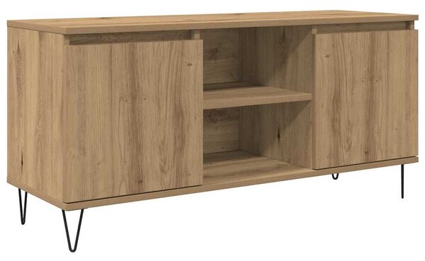 TV szekrény Artisan tölgy 104 x 35 x 50 cm Faanyag