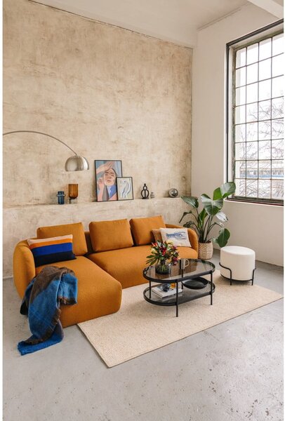 Krémszínű futószőnyeg 80x300 cm Wolly – BT Carpet