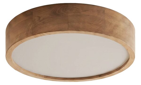 TEMAR LIGHTING Cleo mennyezeti lámpa, Ø 48 cm, 4 lámpás, tölgyfa, E27, dimmelhető, Világos fa, Nappali / Étkező, Fa, Modern