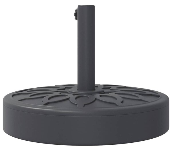 Kerek napernyőtalp rúdhoz Ø38 / 48 mm 25 kg