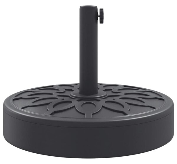 Kerek napernyőtalp rúdhoz Ø38 / 48 mm 25 kg