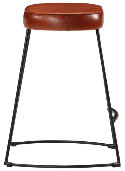 2 db sötétbarna bárszék 40x29,5x53 cm