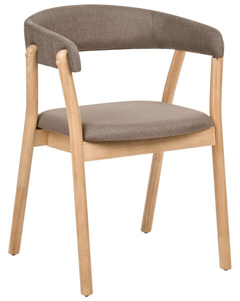 Étkezőszék kétdarabos szettben MYLO Világosbarna/ barna