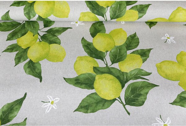 Dekoratív szövet Citromkert