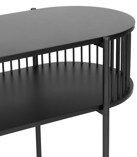 Konzolasztal BIRSON Fekete