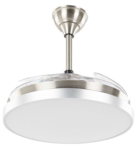 Mennyezeti ventilátor világítással IBAR Távirányítóval LED Átlátszó