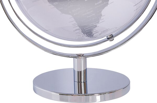 Földgömb DRAKE Ezüst 33 cm