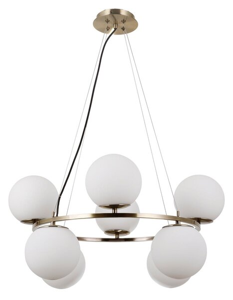 Italux modern függeszték larosa antik bronz átlátszó itxpnd-33453-4-4-abr