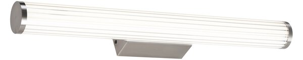 Retro fali lámpa gunmetal 60,4 cm LED-del IP44 - Coco