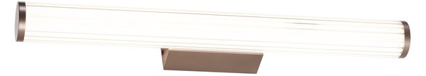 Retro bronz fali lámpa 60,4 cm LED-del IP44 - Coco
