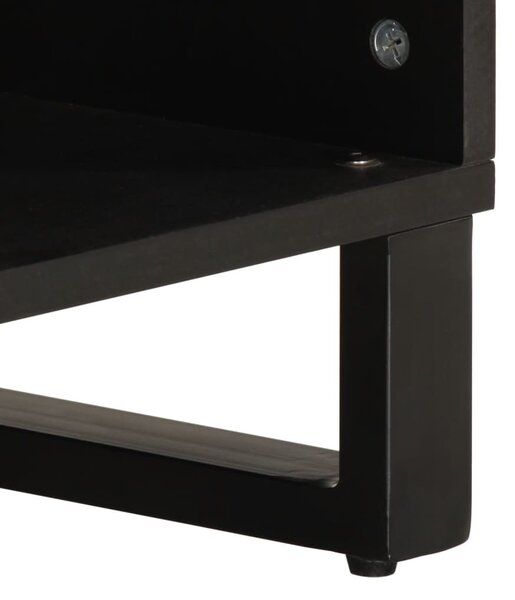 Tömör akácfa TV-szekrény 100 x 34 x 46 cm