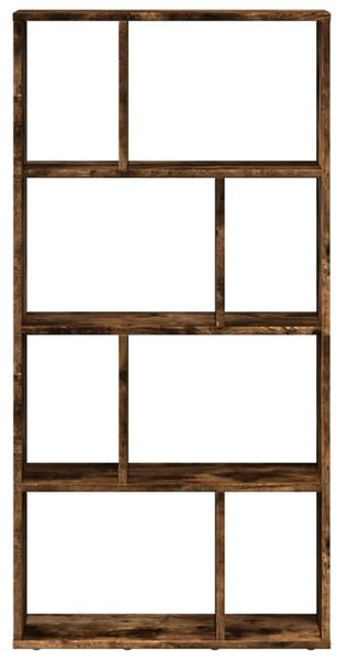 Füstös tölgy színű szerelt fa könyvespolc 60 x 20 x 120,5 cm