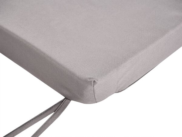 Kerti pad ülőpárnával SOVANA 160 cm Ágyneműtartóval Akácfa Szürke