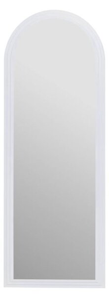 Ívelt fali tükör fehér MDF kerettel 160 x 58 cm - ÉCLIPSE