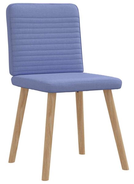 Étkezőszékek 4 db Jeans kék szövet