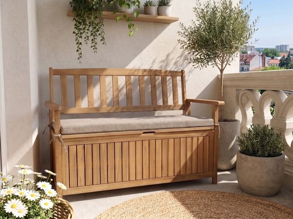 Párna kerti padhoz SOVANA 108 x 45 cm Bézs