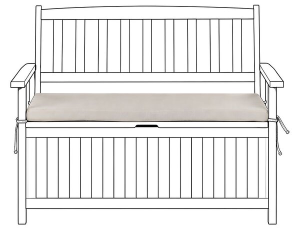 Párna kerti padhoz SOVANA 108 x 45 cm Bézs
