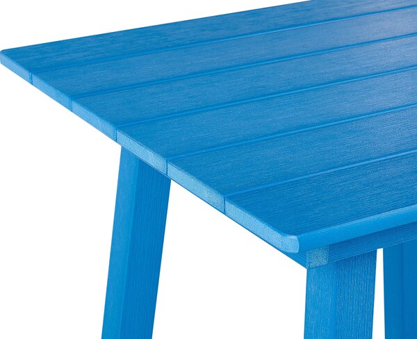Kerti bárasztal ADIRONDACK 60 cm 59 cm Szintetikus anyag Kék