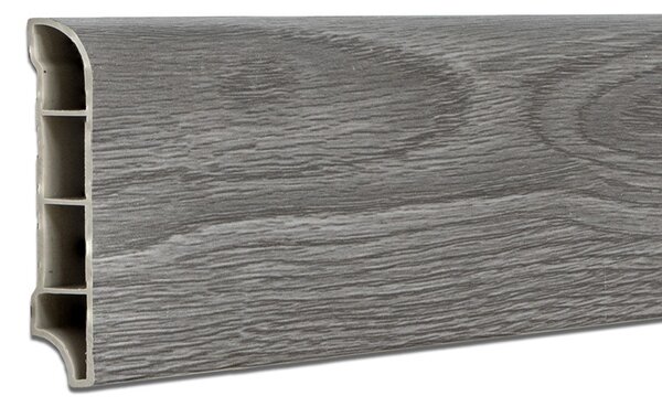 Vinyl SPC padlószegély Hradok tölgy 2400x60x12 mm