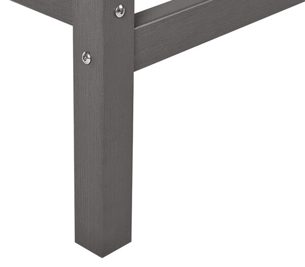 Kerti bárasztal ADIRONDACK 60 cm 59 cm Szintetikus anyag Sötétszürke