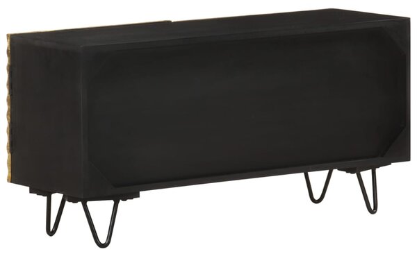 Tömör mangófa TV-szekrény 90 x 30 x 45 cm