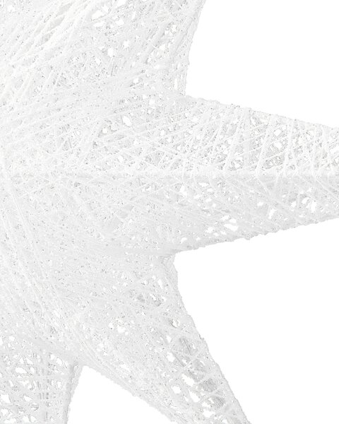 Kültéri függő dekoráció LED OSMA 67 cm Csillag Fehér