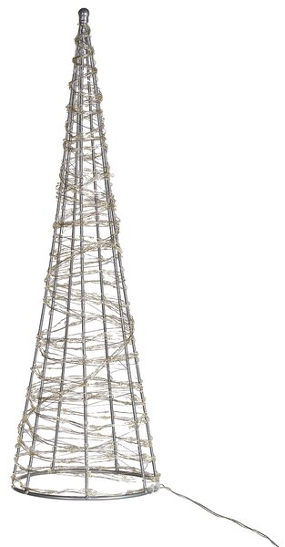 Kültéri dekoráció LED KOTALA 57 cm Karácsonyfa Ezüst
