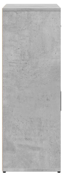 2 db betonszürke szerelt fa tálalószekrény 60 x 30 x 84 cm