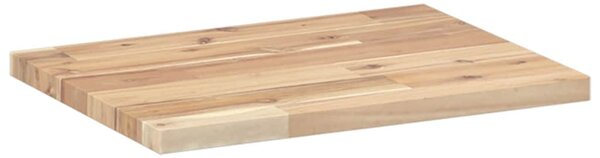 3 db kezeletlen tömör akácfa függőpolc 40 x 30 x 2 cm