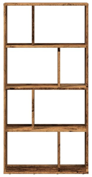 Antik fa színű szerelt fa könyvespolc 60 x 20 x 120,5 cm
