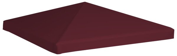Bordó pavilon tetőponyva 310 g/m² 3 x 3 m
