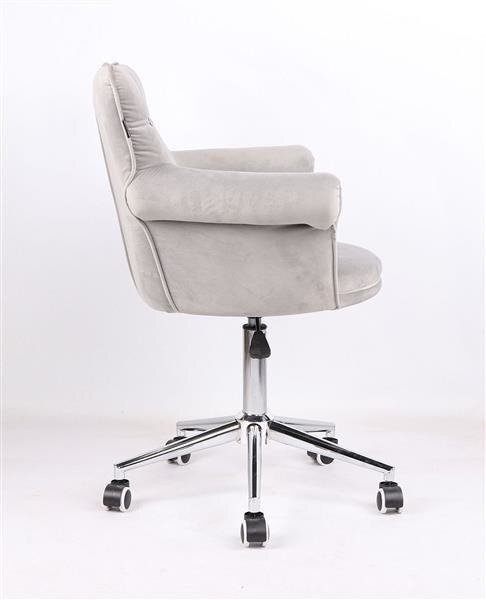 HR804CK Acél modern velúr szék