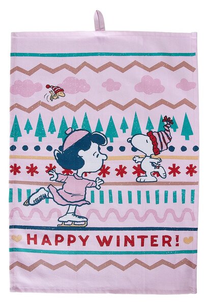 PEANUTS konyharuha 38x54cm , Snoopy és Lucy