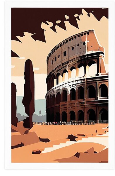 Poszter római Colosseum