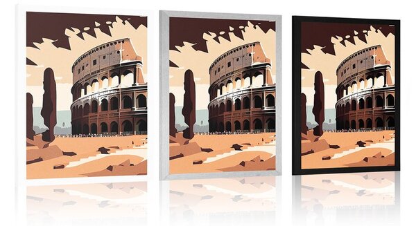 Poszter római Colosseum
