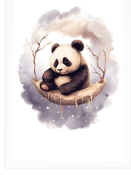 Poszter álmodozó panda