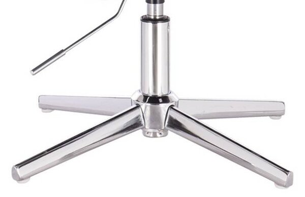HR830CROSS Acél Modern Velúr Szék Krómozott lábbal