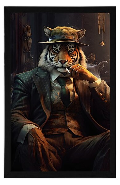 Poszter állati gengszter tigris