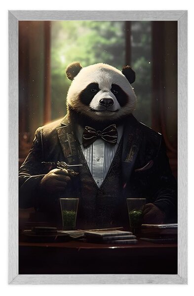 Poszter állati gengszter panda