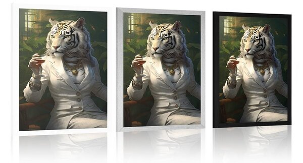 Poszter: állati gengszter tigris