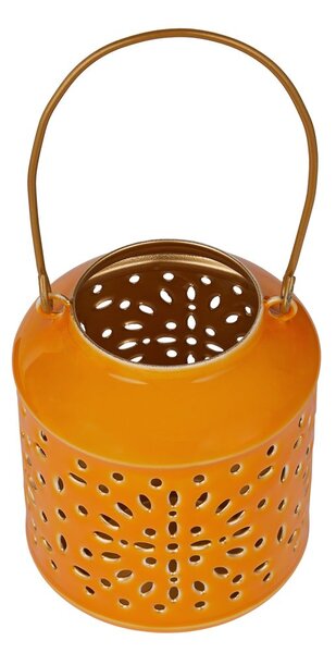 BLUE MAROCCO lámpás 13 cm , narancssárga