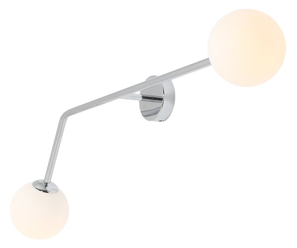Aldex modern fali lámpa pure króm ald1064d4