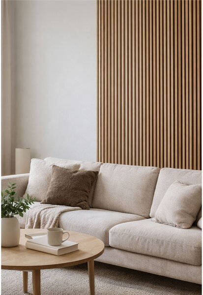 Akusztikai panel LEGI Home 60 x 240 cm, natúr