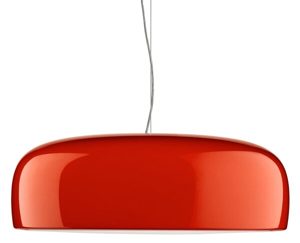 Függőlámpa FLOS, SMITHFIELD S, dimmable, Piros, Nappali, Fém, Dizájn