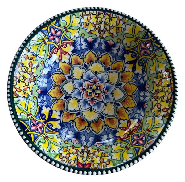 Salátástál 18 cm x 18 cm x 5 cm Szicília mintával