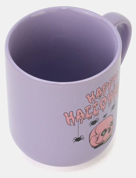Sinsay - Kerámia bögre füllel Halloweenre - ibolyaszínű
