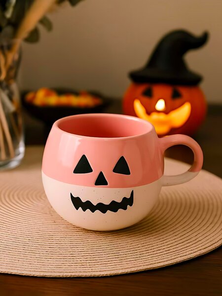 Sinsay - Bögre Halloween mintával - pasztellpink