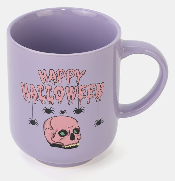 Sinsay - Kerámia bögre füllel Halloweenre - ibolyaszínű
